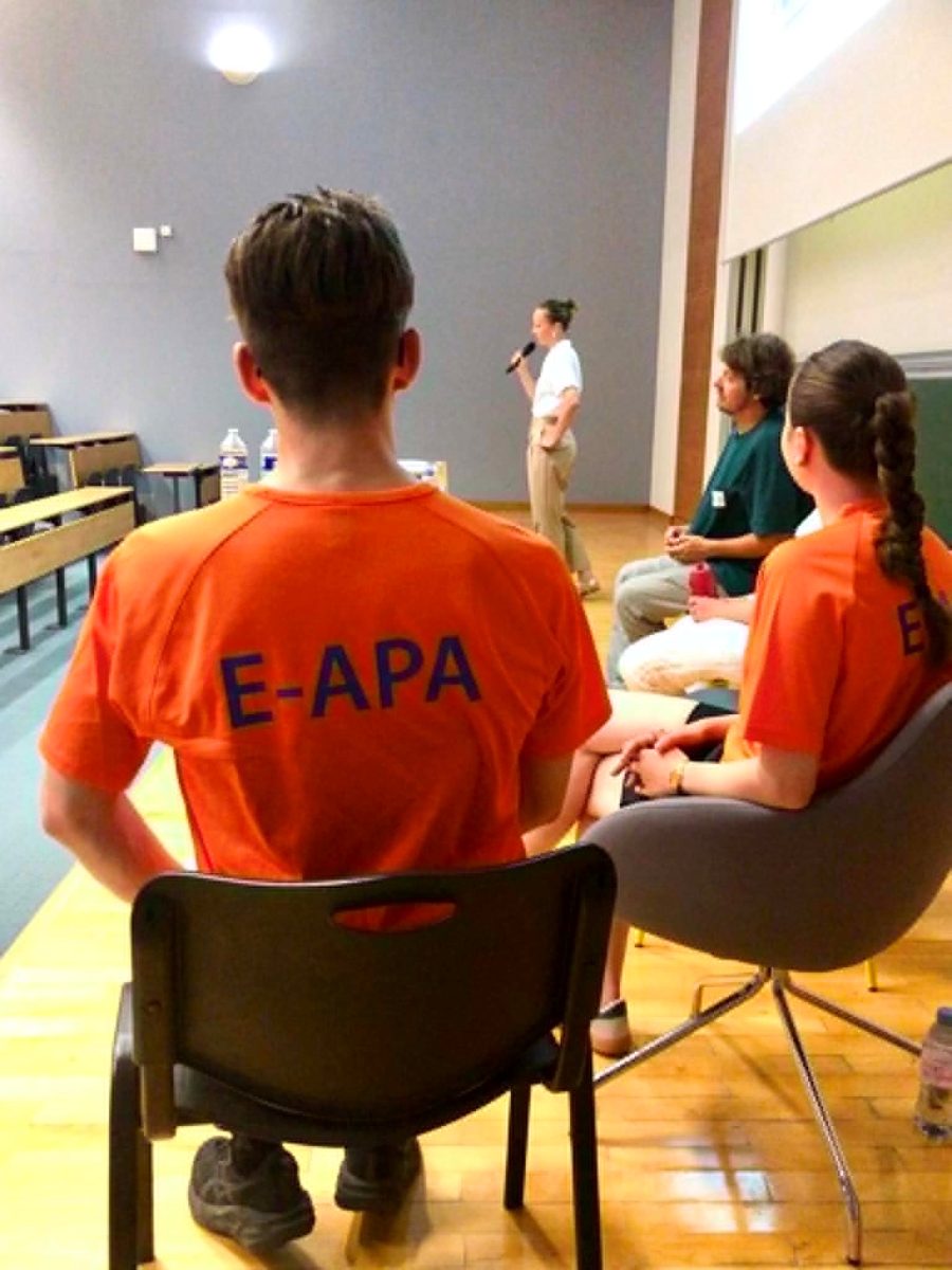 Les intervenants de la table ronde "Recherches en APA & Santé en Normandie : avancées, enjeux, perspectives"